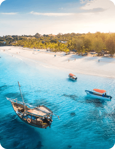 Beach aerial